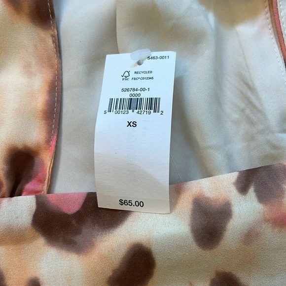 Twist Front Halter Blouse - size XS NWT - Picture 7 of 8